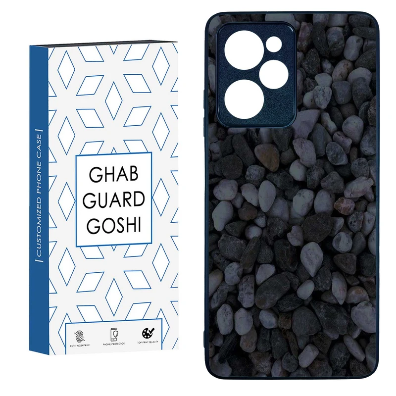 کاور قاب گارد گوشی طرح قلوه سنگ کد TPU-256 مناسب برای گوشی موبایل شیائومی  POCO X5 PRO