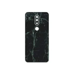 MAHOOT  Graphite-Green-Marble Cover Sticker for Nokia 6.1 Plus