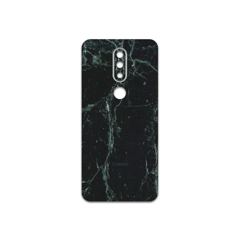برچسب پوششی ماهوت مدل Graphite-Green-Marble مناسب برای گوشی موبایل نوکیا 6.1 Plus