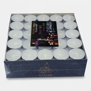 شمع وارمر یانار مدل tea light بسته 100 عددی