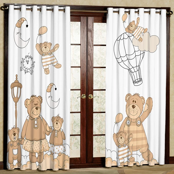 پرده مدل مخمل پانچی کد 7542 سایز 280x140 سانتی متر