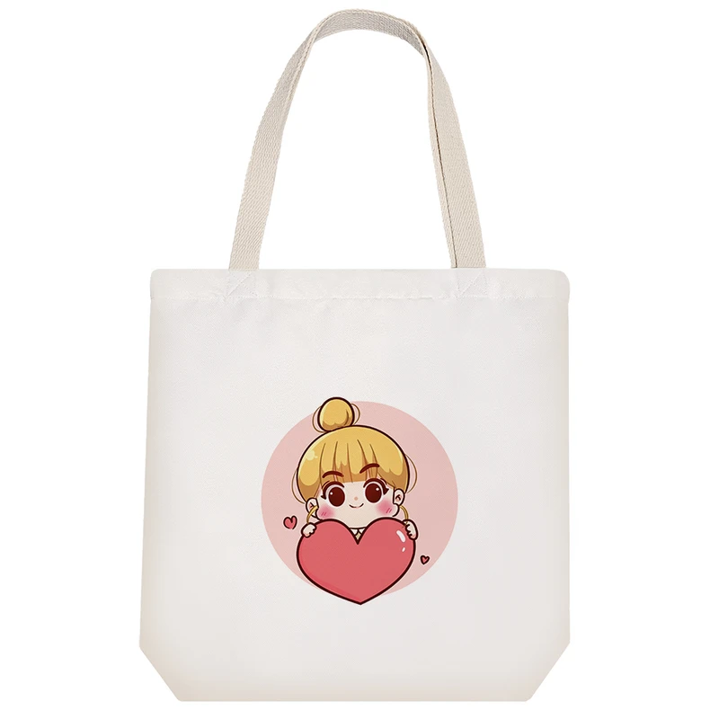 ساک خرید خندالو مدل عاشقانه lovely کد H600