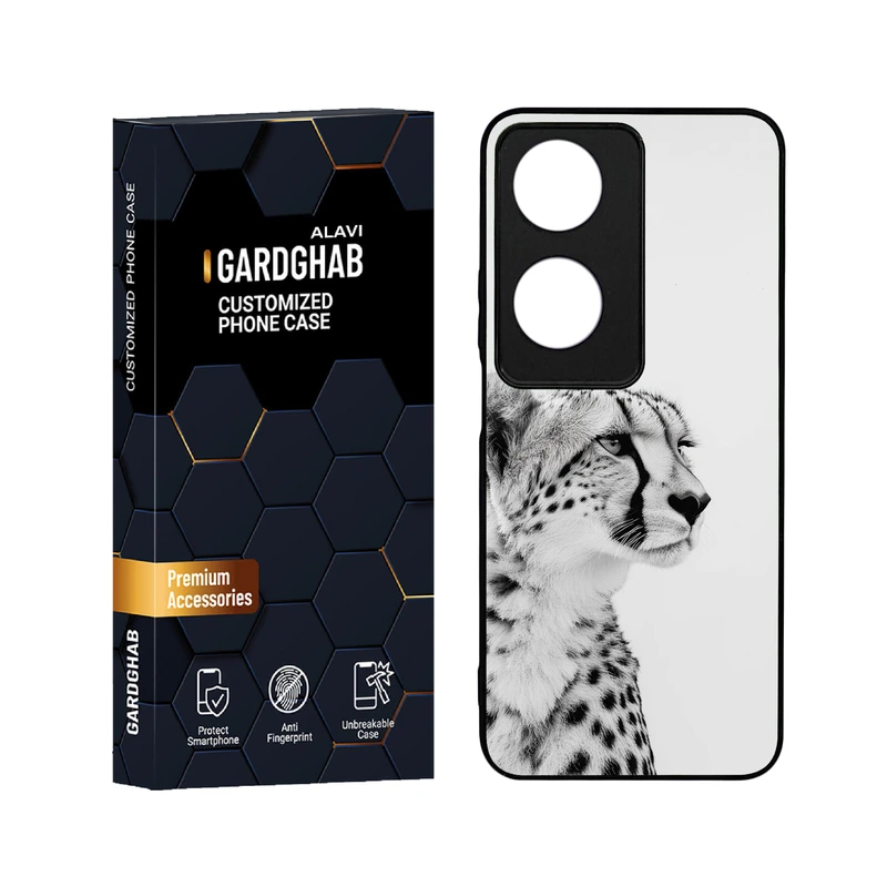 کاور گارد قاب علوی مدل دور ژله ای حیوانات مناسب برای گوشی موبایل آنر X7B 4G