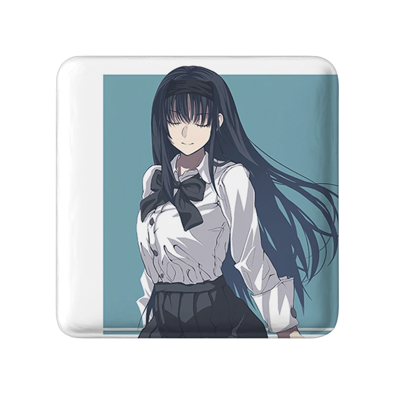 مگنت خندالو طرح بازی تسوکی هیمه‌ (Tsukihime) مدل مربعی کد 34499