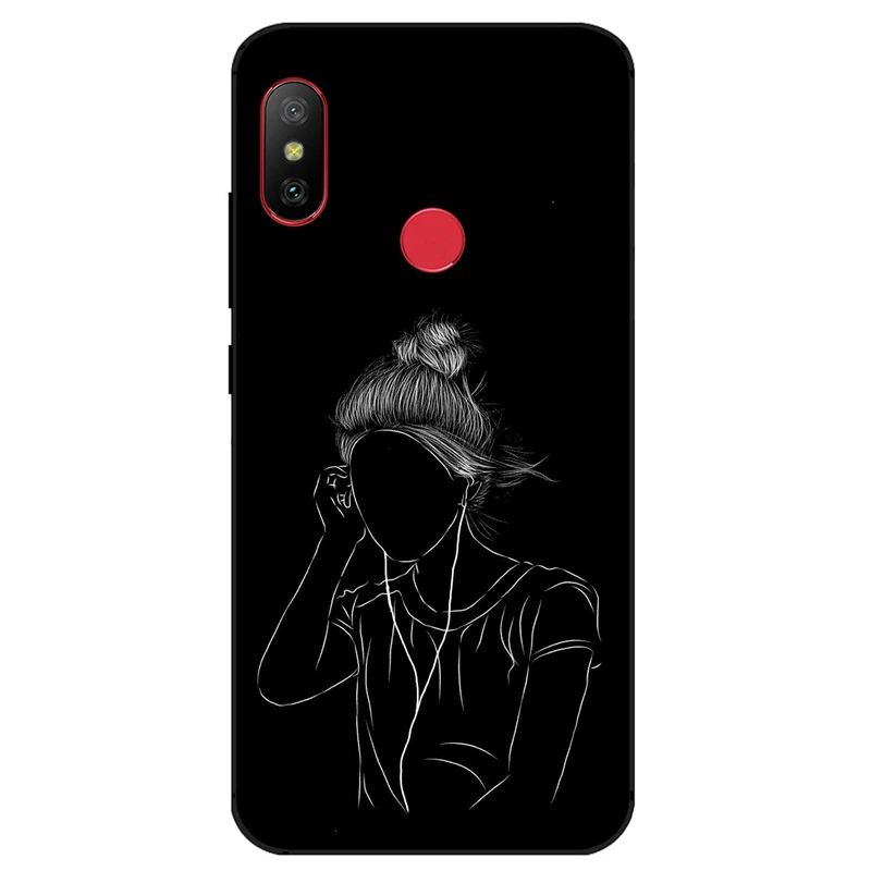 کاور مگافون طرح مینیمال مدل 1858 مناسب برای گوشی موبایل شیائومی Redmi 6 Pro / Mi A2 Lite  