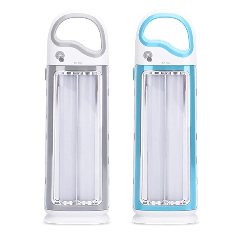 عکس شماره 14 : چراغ اضطراری مدل شارژی کد wd-857 با نور مهتابی