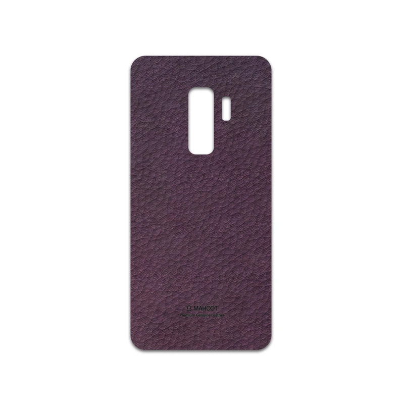برچسب پوششی ماهوت مدل Purple-Leather مناسب برای گوشی موبایل سامسونگ Galaxy S9 Plus