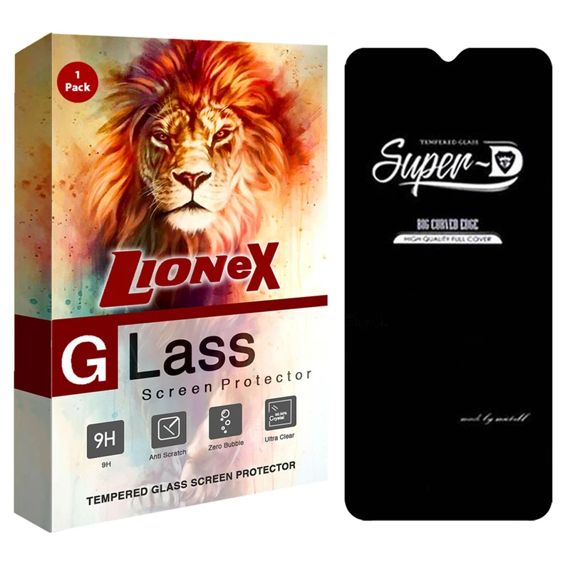 محافظ صفحه نمایش لایونکس مدل SUPERD مناسب برای گوشی موبایل سامسونگ Galaxy A03s