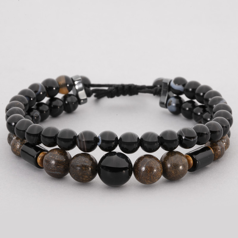 دستبند مردانه مدل Mr195