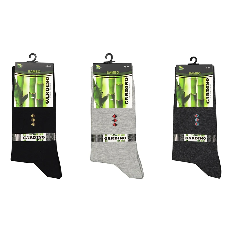 جوراب ساق بلند مردانه گاردینو مدل S-04 بسته 3 عددی