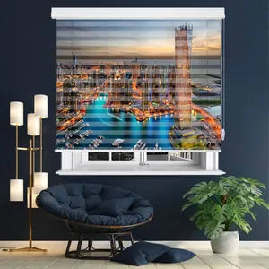  پرده زبرا زیو مدل C2006 سایز 100x150 سانتی متر