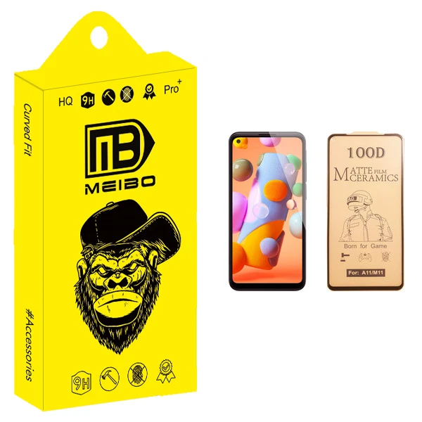 محافظ صفحه نمایش سرامیکی میبو مدل +HD مناسب برای گوشی موبایل سامسونگ Galaxy A11