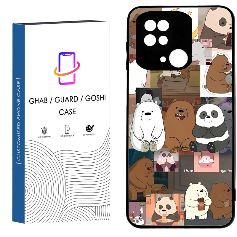 کاور قاب گارد گوشی طرح فانتزی کد 36 - TPU مناسب برای گوشی موبایل شیائومی Poco C40