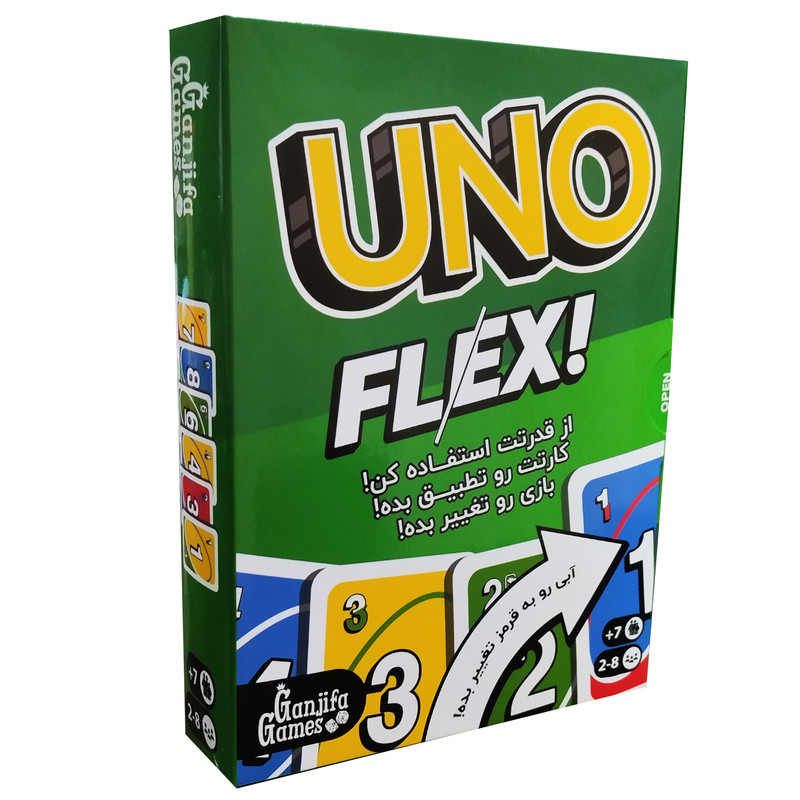 قیمت و خرید بازی فکری اونو مدل UNO FLEX