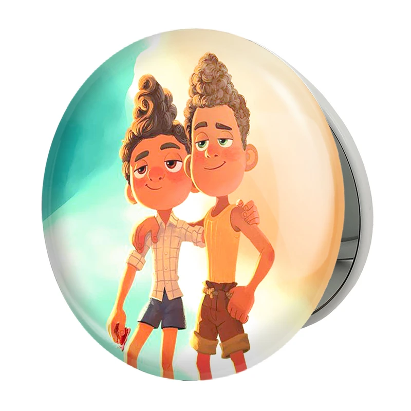 آینه جیبی خندالو طرح انیمیشن لوکا Luca مدل تاشو کد 4539 