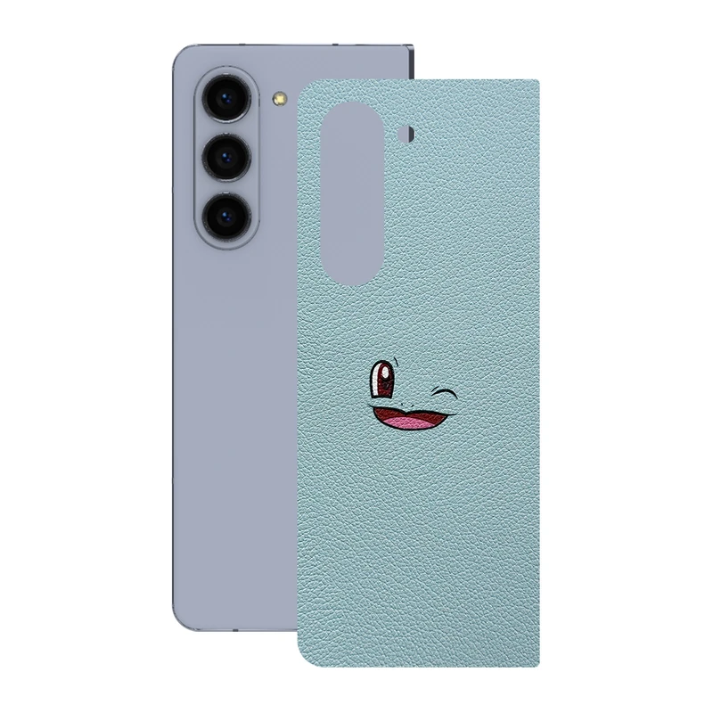 برچسب پوششی ریمکس مدل Leth طرح اسکوئرتل پوکمون مناسب برای گوشی موبایل سامسونگ Galaxy Z Fold5