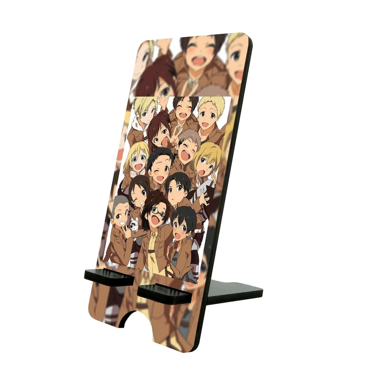 پایه نگهدارنده گوشی موبایل و تبلت طرح  انیمه Attack on titan کد 6778953