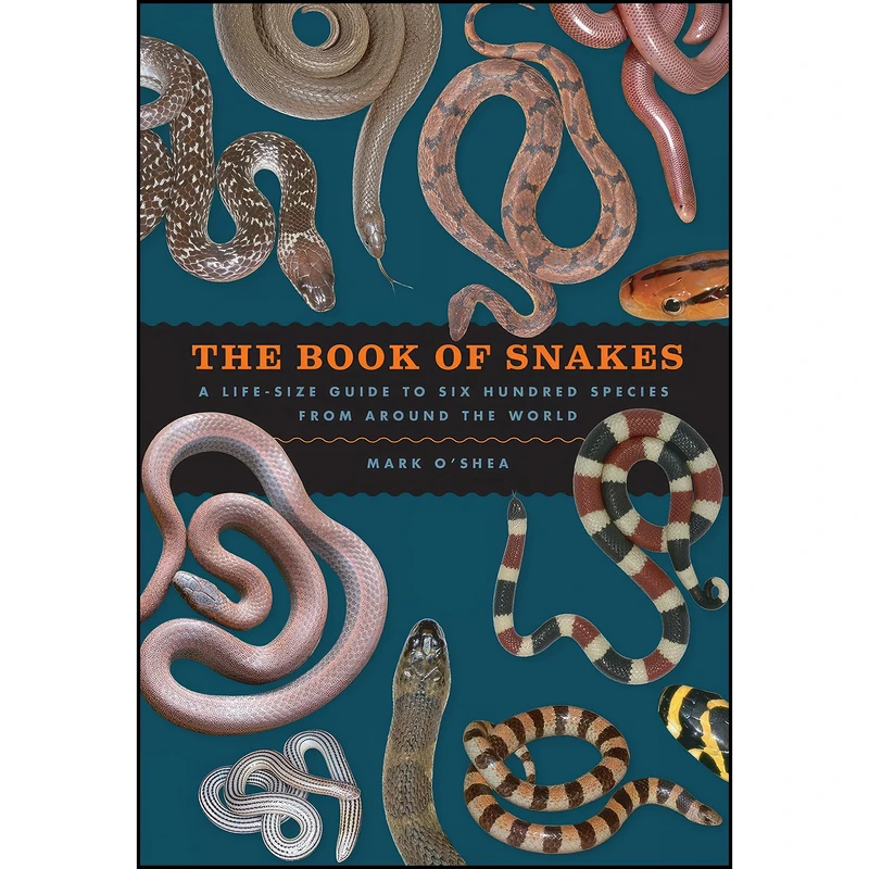 کتاب The Book of Snakes اثر Mark O'Shea انتشارات University of Chicago Press
