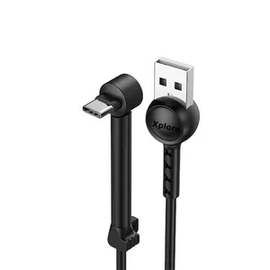 کابل تبدیل usb به USB-C اکسپلور  مدل XP-697 طول 1 متر