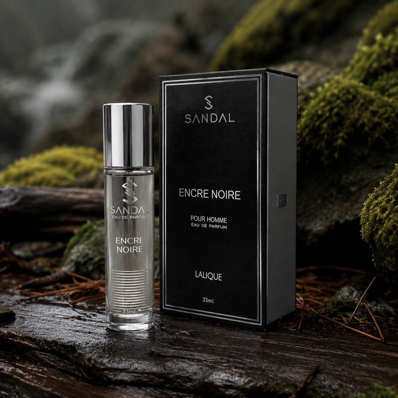 ادو پرفیوم مردانه صندل مدل lalique encre noire حجم 33 میلی لیتر