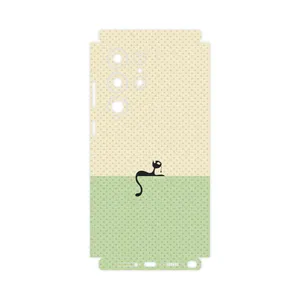 MAHOOT Minimal Internet Cat Icon-FullSkin Cover Sticker for Samsung Galaxy S23 Ultra
