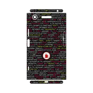 MAHOOT Programming 1-FullSkin Cover Sticker for Sony Xperia XZ1