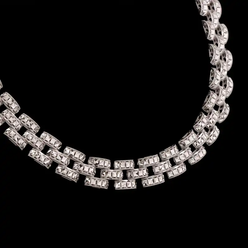 گردنبند طلا 18 عیار زنانه صلاحی گلد مدل 15427