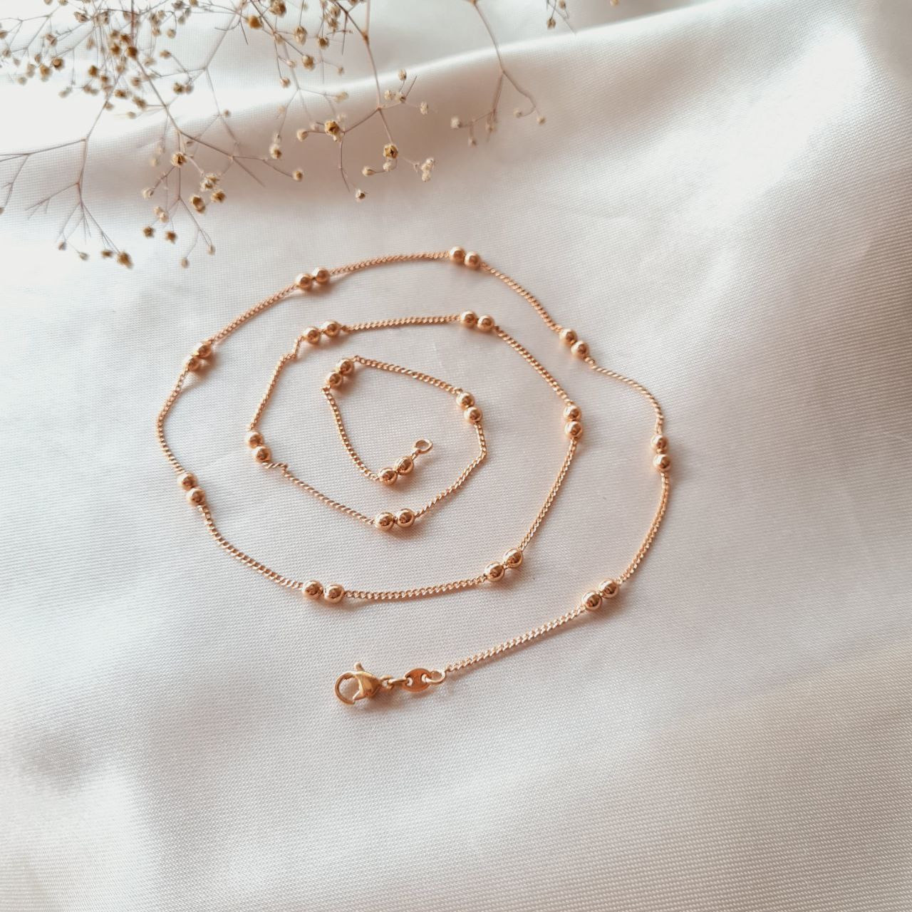 زنجیر زنانه ژوپینگ مدل توپی کد 870 زنجیر زنانه ژوپینگ مدل توپی کد 870