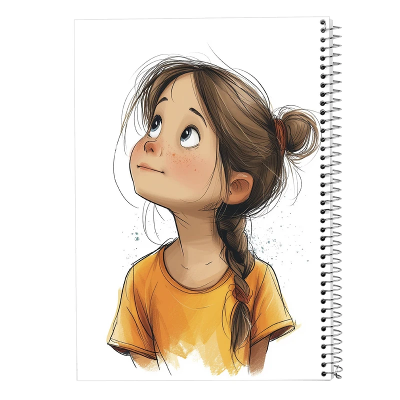 دفتر مشق 50 برگ مدوپد مدل دخترانه کد DF15752