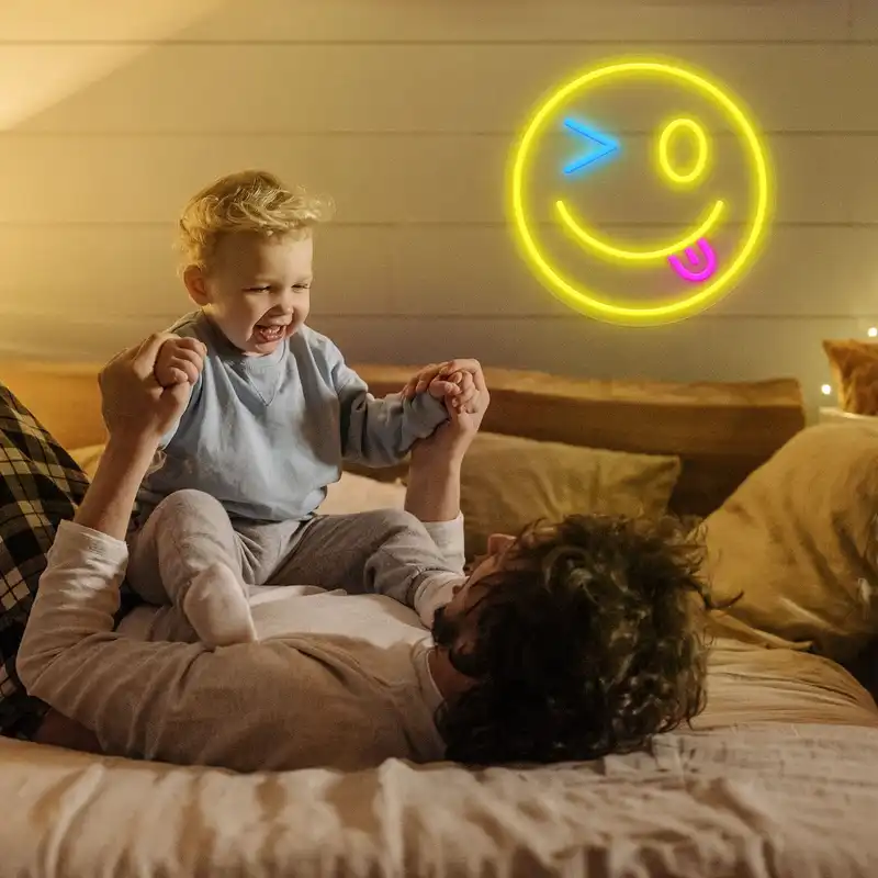 چراغ دیواری مدل نئون فلکسی کد 3