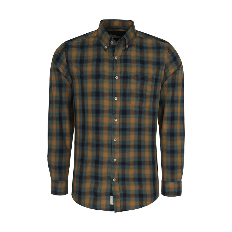 پیراهن مردانه آلفونسی مدل M2102003SH-MUSTARD