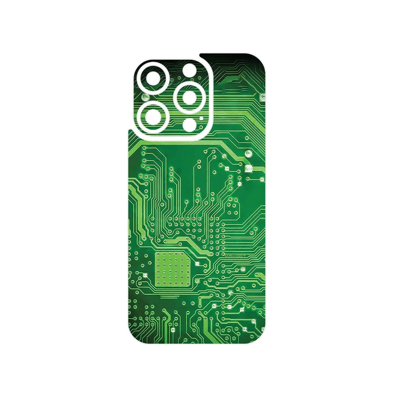 برچسب پوششی ماهوت مدل Green_Printed_Circuit_Board مناسب برای گوشی موبایل اپل iPhone 15 Pro