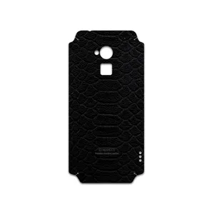 MAHOOT Black-Snake-Leather Cover Sticker for HTC One Max
