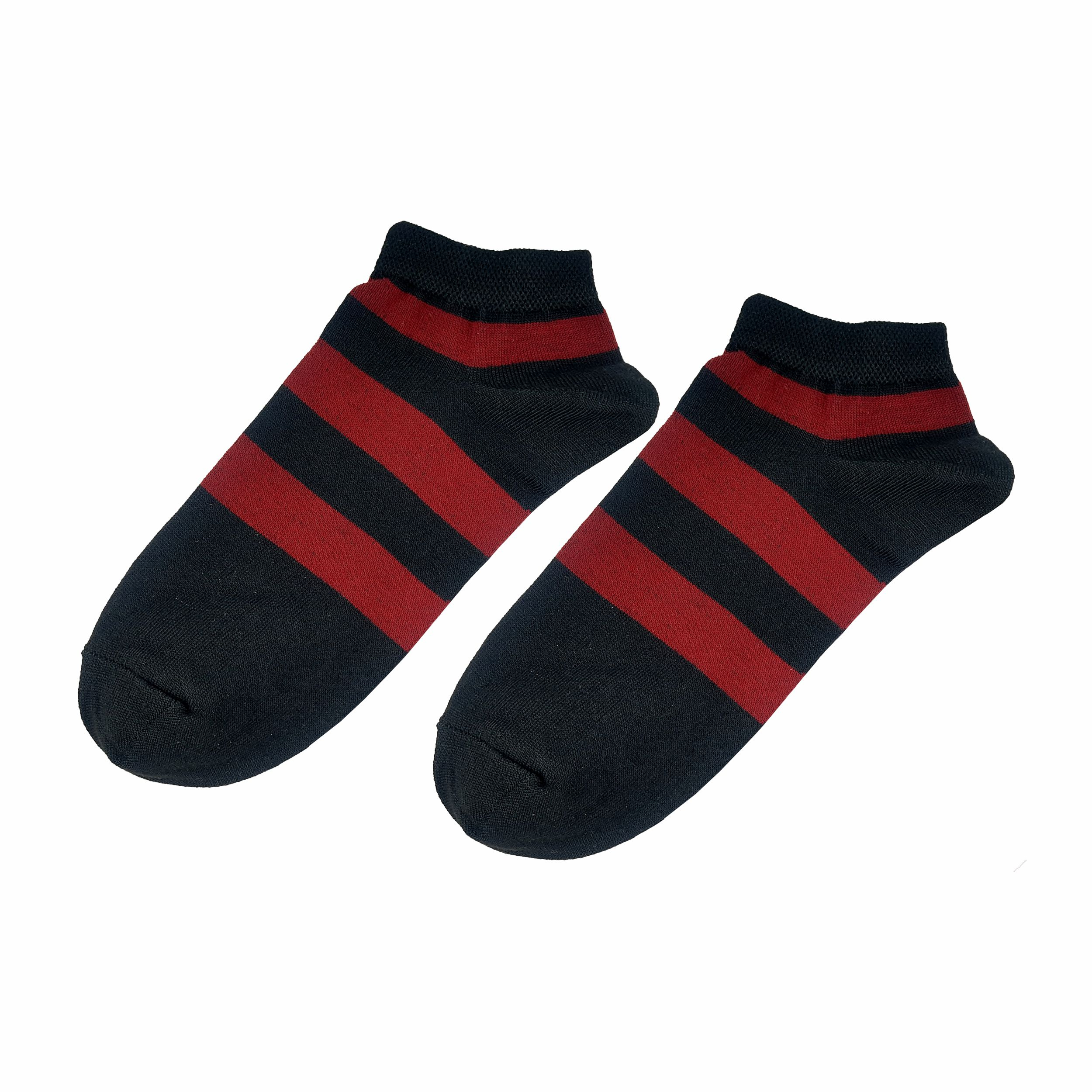 جوراب مدل رینگی کد BLKRD