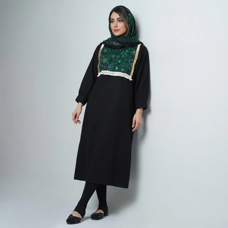 مانتو زنانه مدل عبایی نپالی کد tm-2766