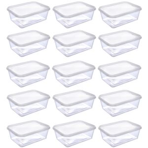 نقد و بررسی ظرف نگهدارنده مدل فریزری کد 1500CC مجموعه 15عددی توسط خریداران