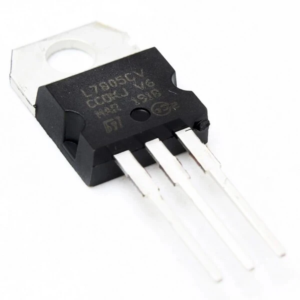 آیسی رگولاتور ولتاژ اس‌ تی‌ مدل L 7805 CV بسته 8 عددی
