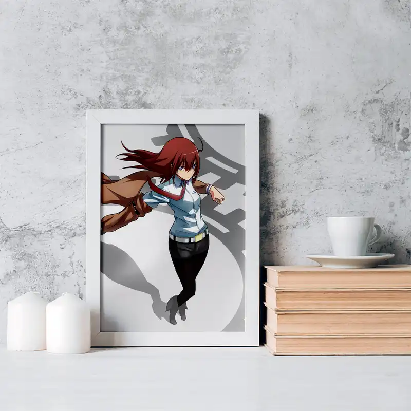 تابلو خندالو مدل کوریسو ماکیسه انیمه اشتاینز گیت کد 17482