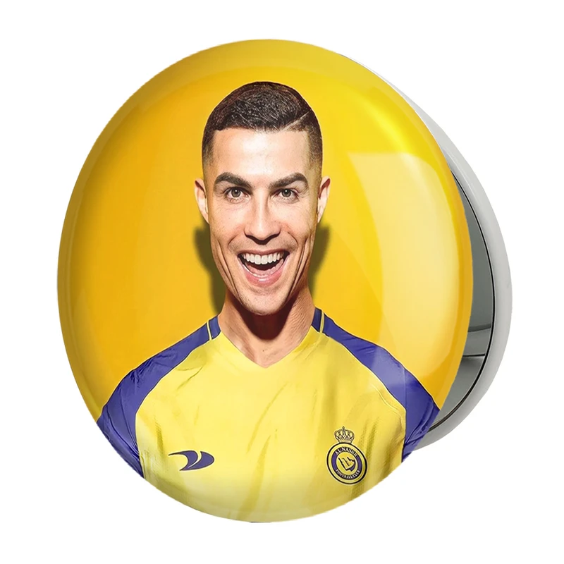 آینه جیبی خندالو طرح کریستیانو رونالدو مدل تاشو کد 36400