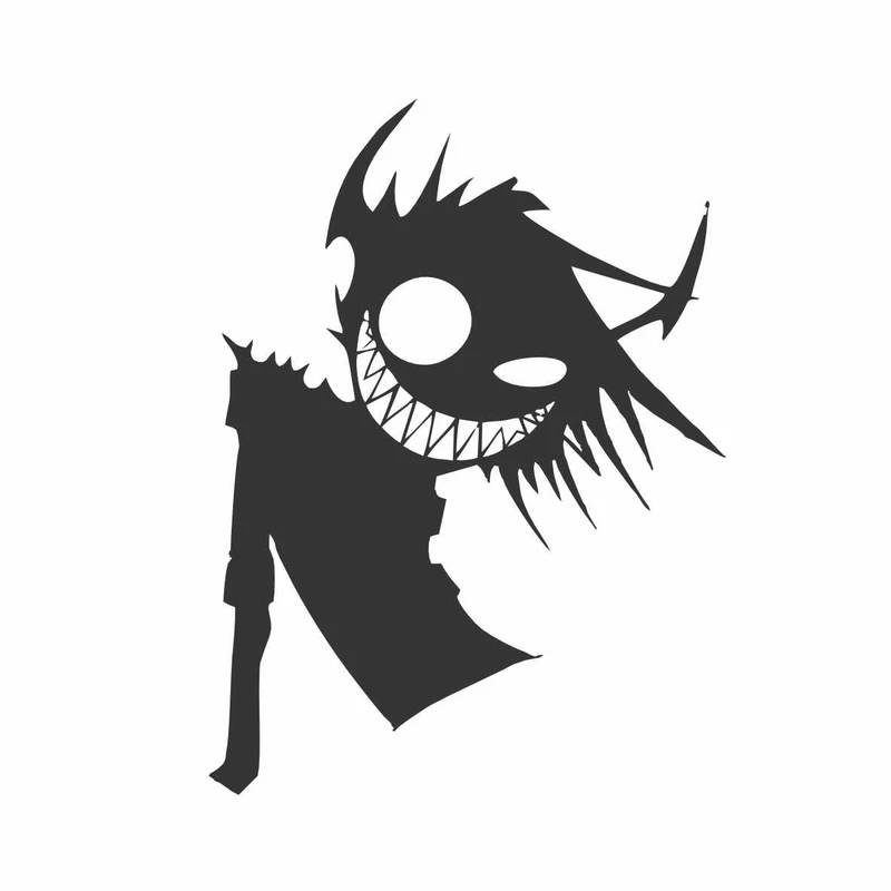 برچسب بدنه خودرو طرح آدمک کد A01