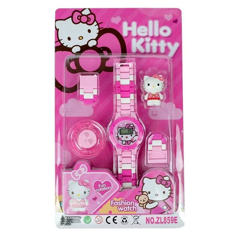 ساعت مچی دیجیتال دخترانه مدل Hello Kitty ZL859E ساعت مچی دیجیتال دخترانه مدل Hello Kitty ZL859E