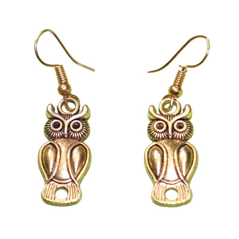 گوشواره دخترانه طرح جغد کد H970059