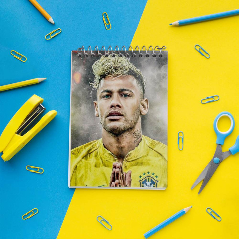 دفتر یادداشت 50 برگ خندالو مدل نیمار کد 2119