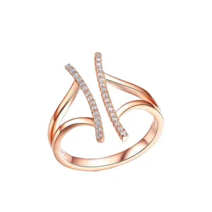  انگشتر طلا 18 عیار زنانه قیراط کد GH375