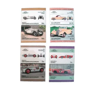 تمبر یادگاری مدل اتومبیل کلاسیک کد DS3080 مجموعه 8 عددی