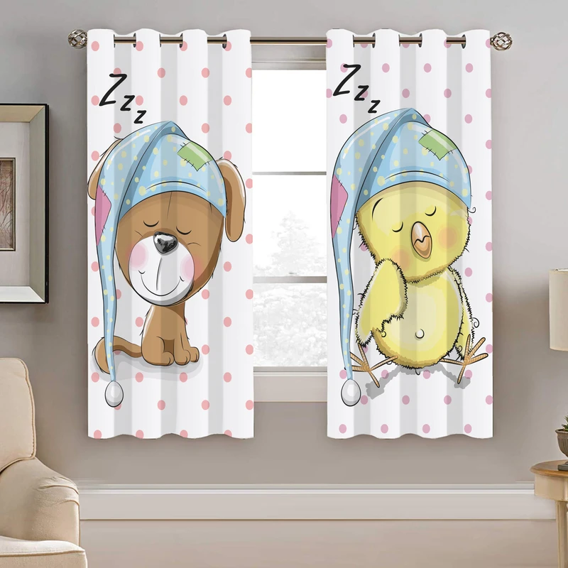 پرده نیروانا طرح کودک  مدل هازان کد 4104  سایز 140×200 سانتی متر