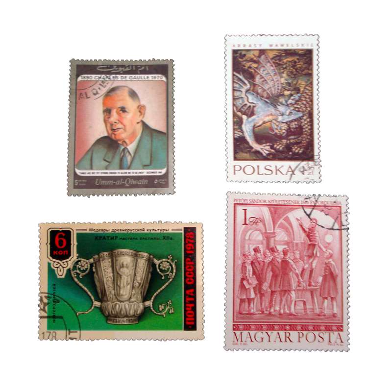 تمبر یادگاری مدل ملل کد bc-1951 مجموعه 4 عددی