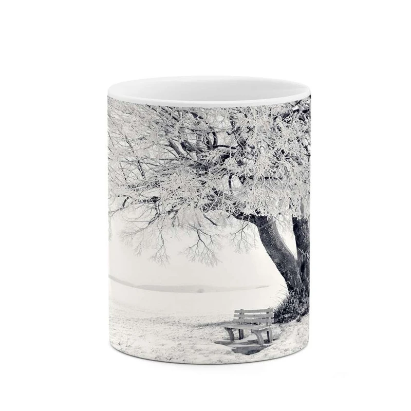 ماگ کاکتی مدل منظره برفی کد mgh14887