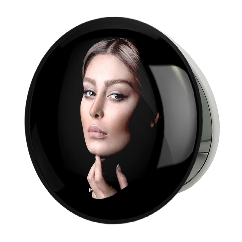 آینه جیبی خندالو طرح سحر قریشی مدل تاشو کد 10457 