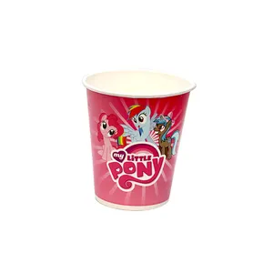 لیوان یکبار مصرف مدل پونی بسته 12 عددی